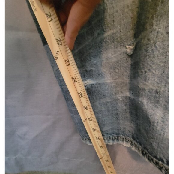 Ruff Ryders Jeans Mens Blue Denim Full Embroidered Logo Pocket Size 34x30 - Picture 10 of 13